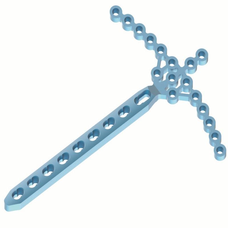 Auxein - 3.5мм Блокуюча пластина пілон, хрестоподібна